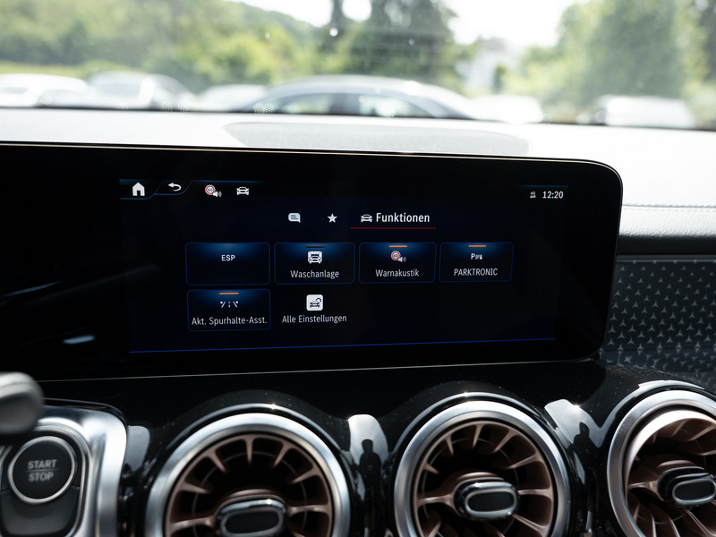 Lease wagen interieur