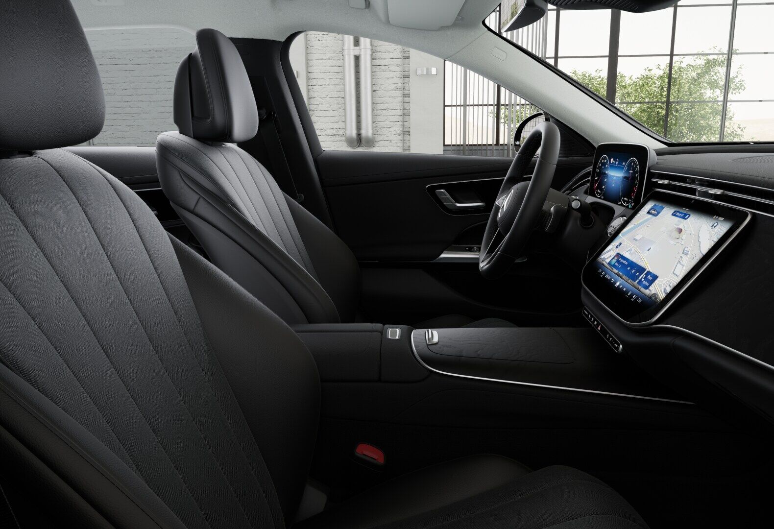 Lease wagen interieur