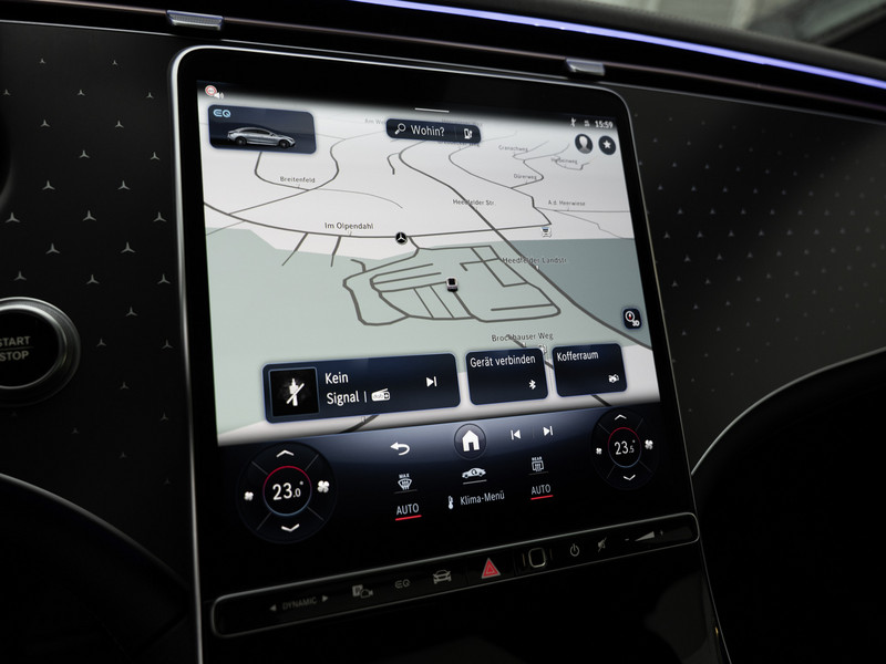 Lease wagen interieur