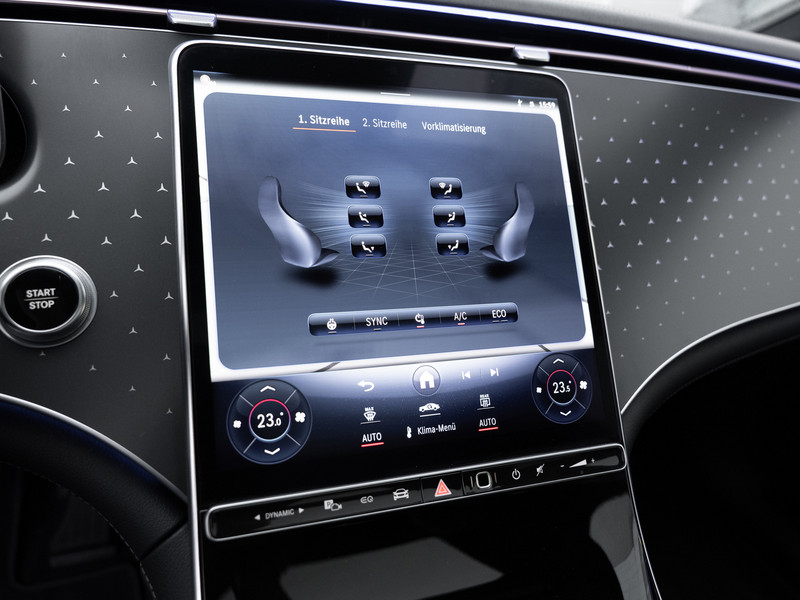 Lease wagen interieur