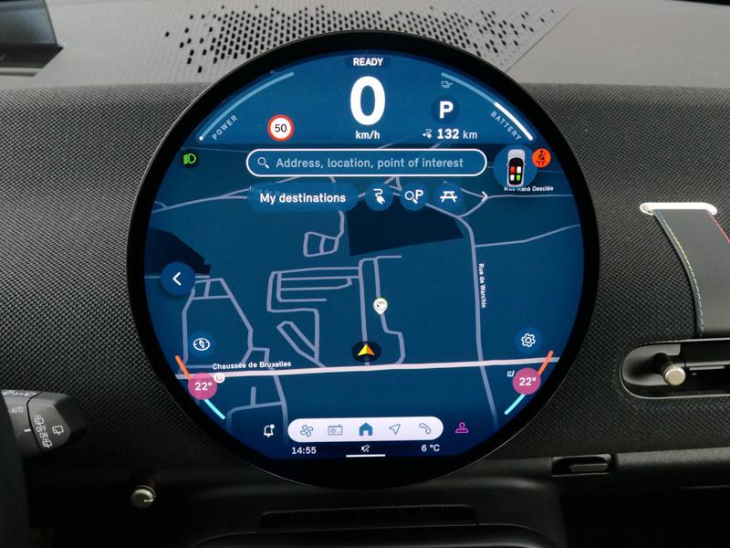 Lease wagen interieur