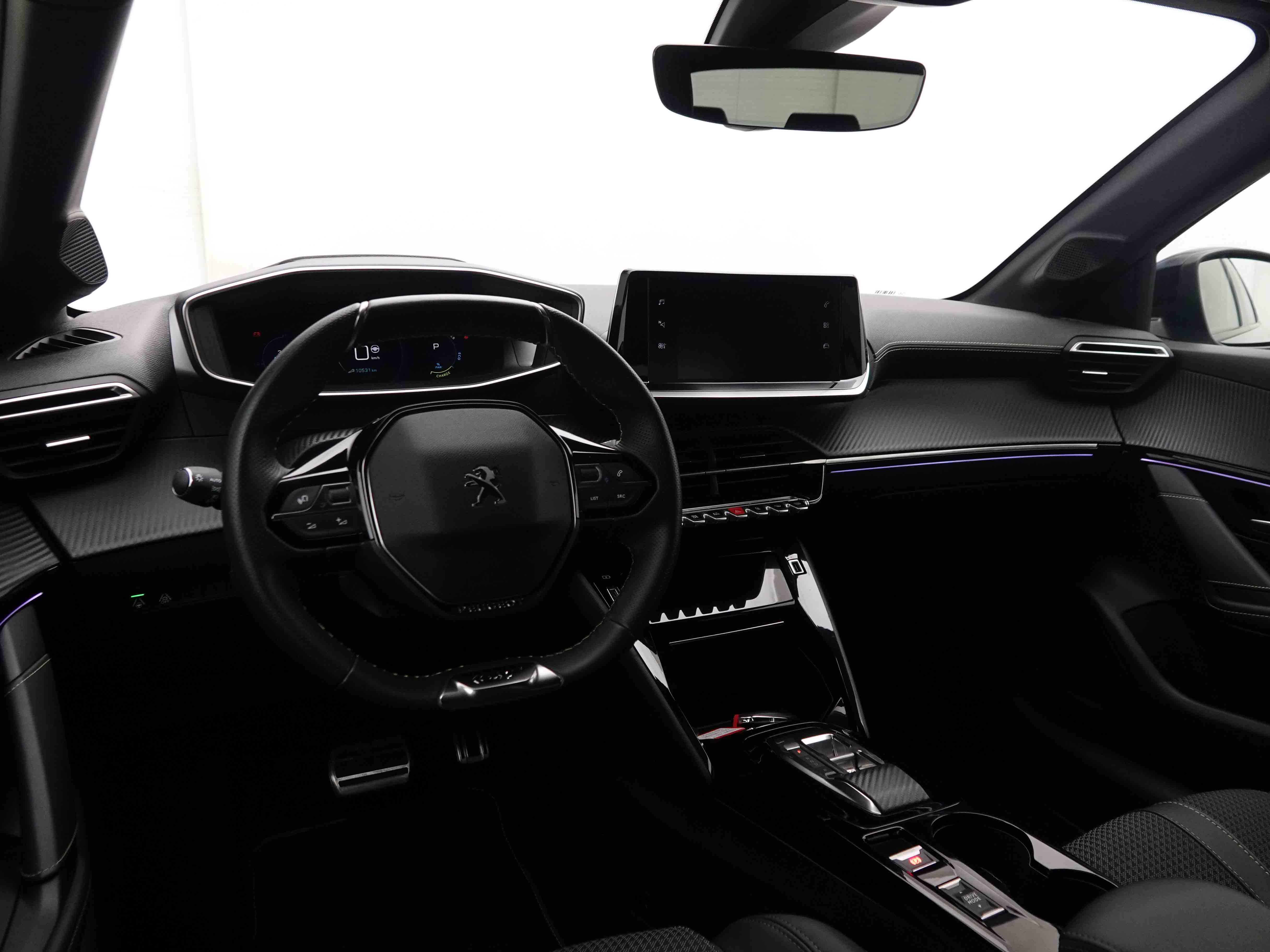 Lease wagen interieur