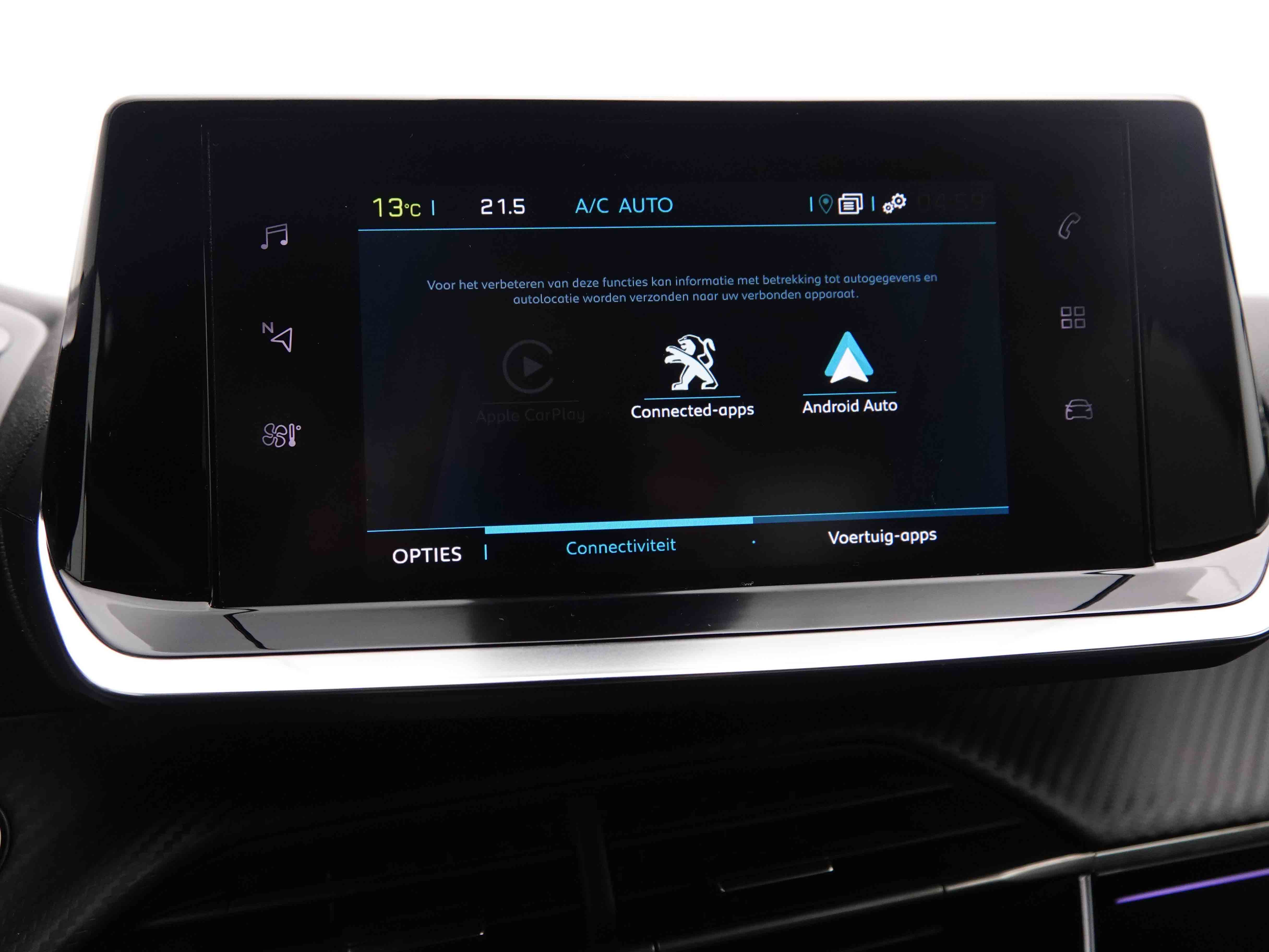 Lease wagen interieur