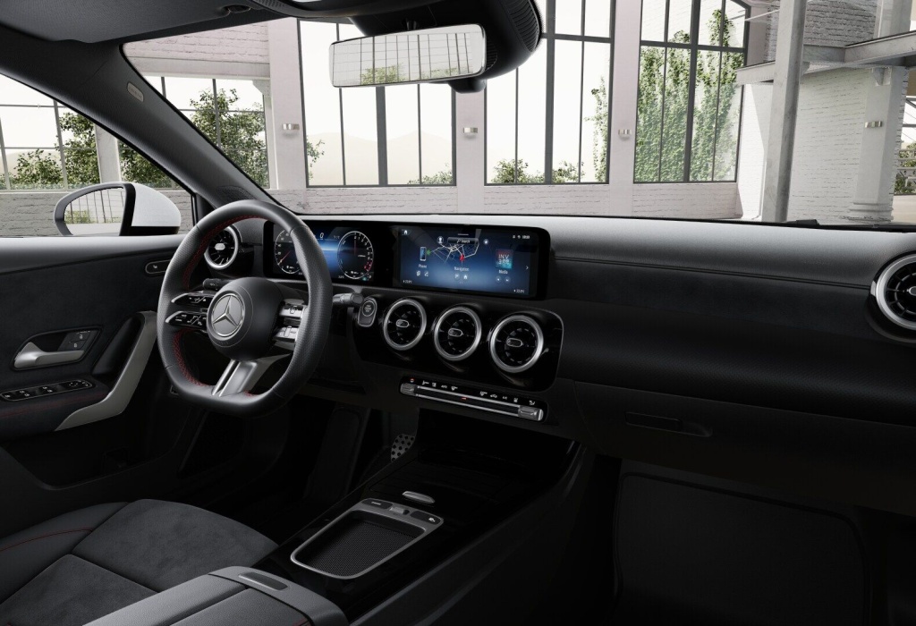 Lease wagen interieur