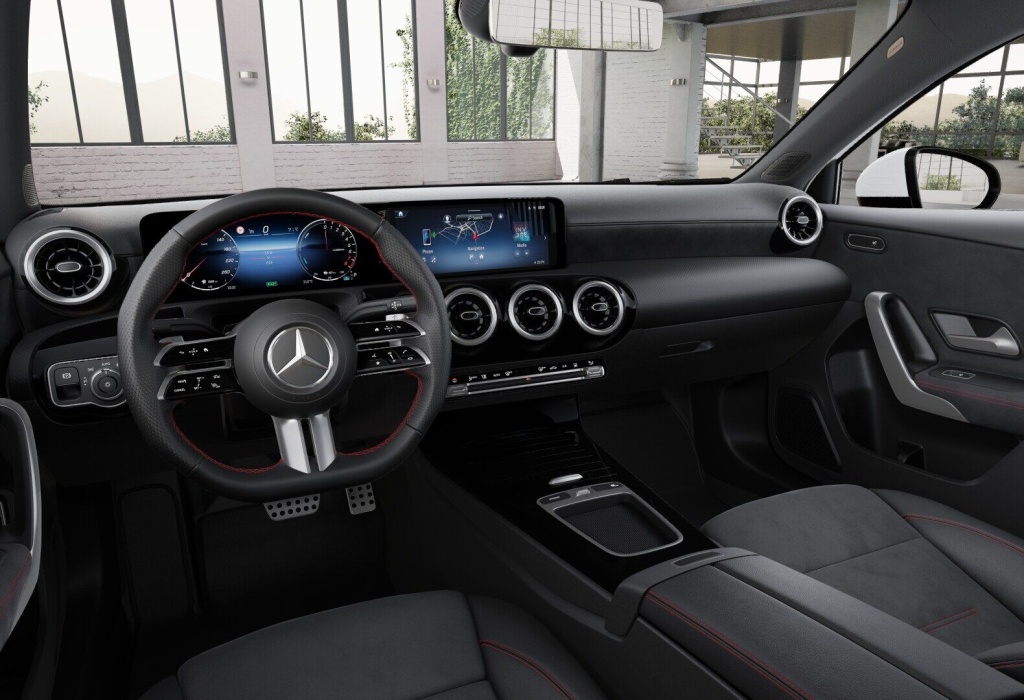 Lease wagen interieur