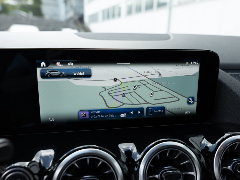 Lease wagen interieur