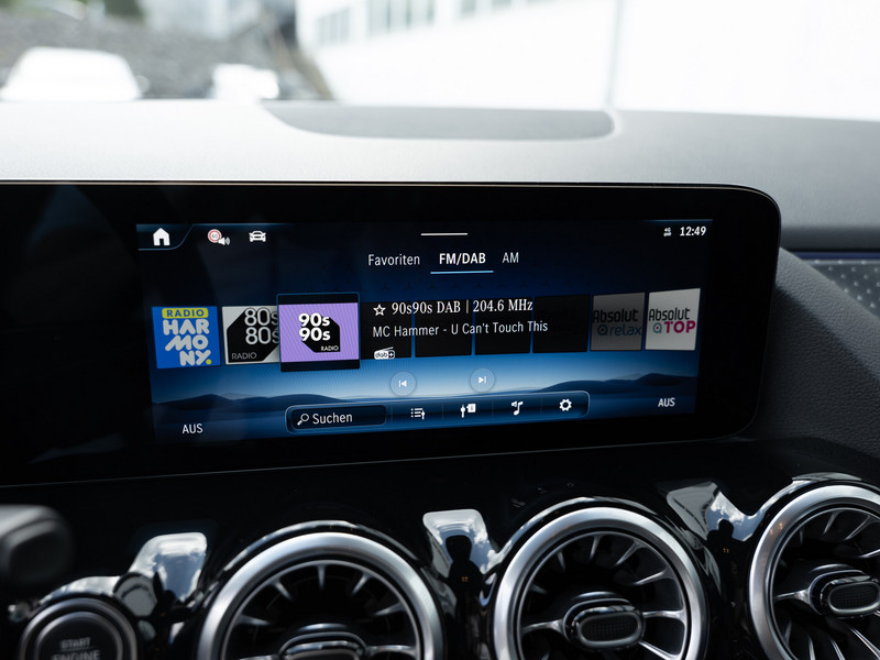 Lease wagen interieur