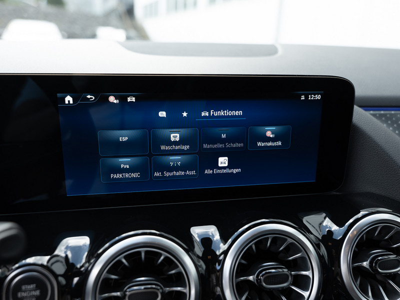 Lease wagen interieur