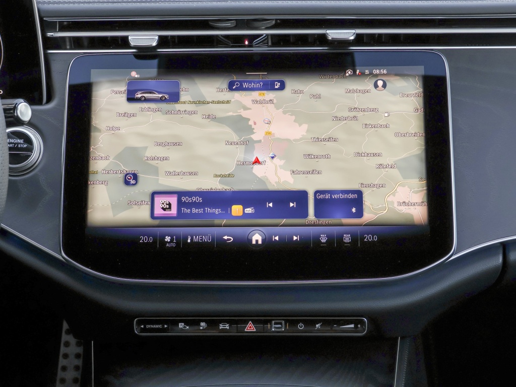 Lease wagen interieur