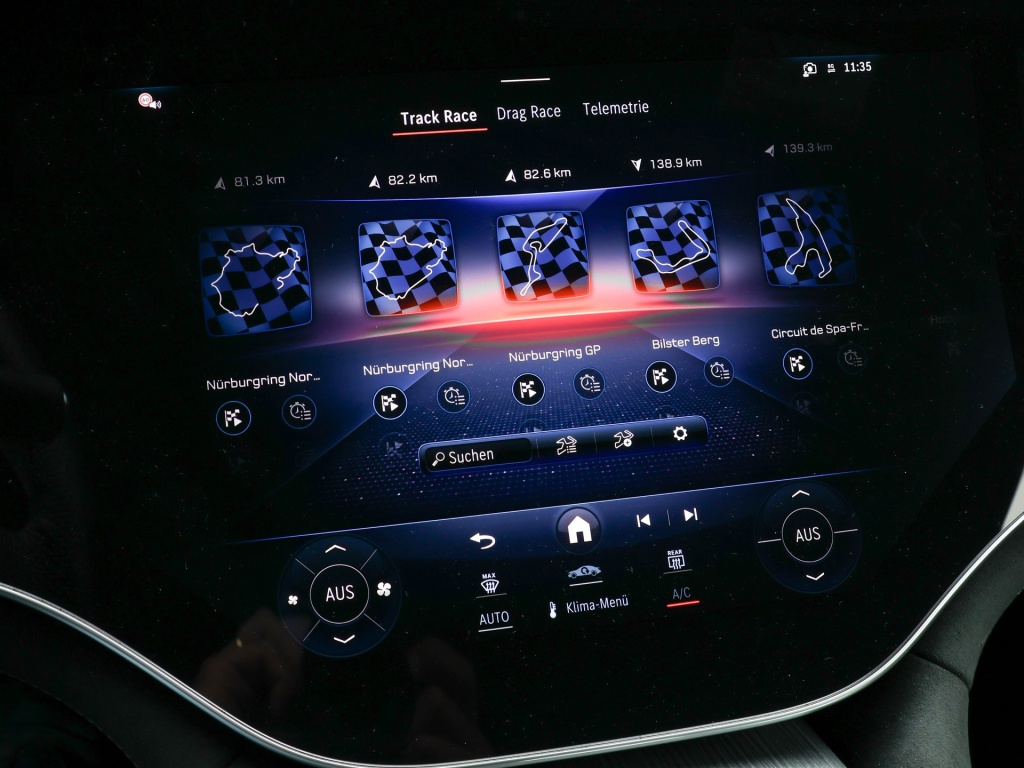 Lease wagen interieur