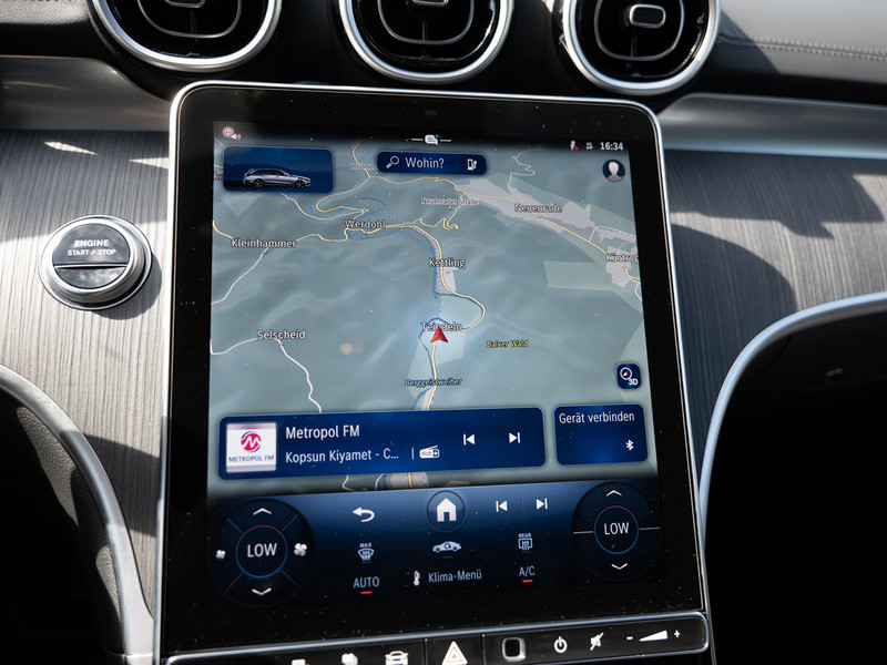 Lease wagen interieur