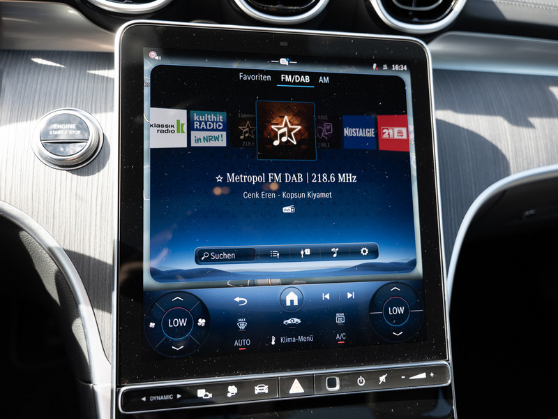 Lease wagen interieur