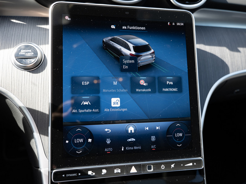 Lease wagen interieur