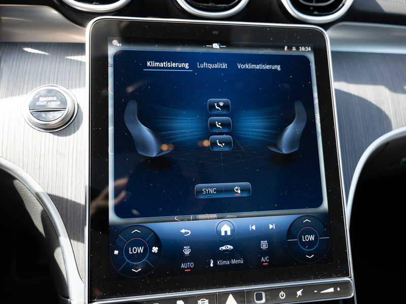 Lease wagen interieur