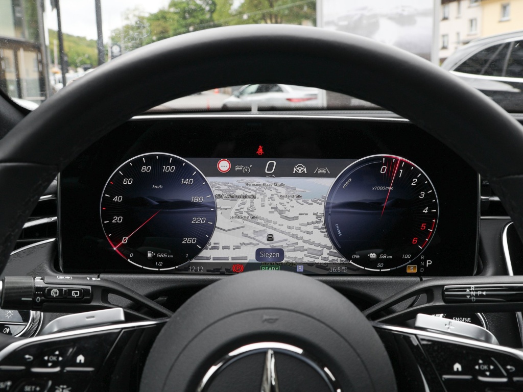 Lease wagen interieur