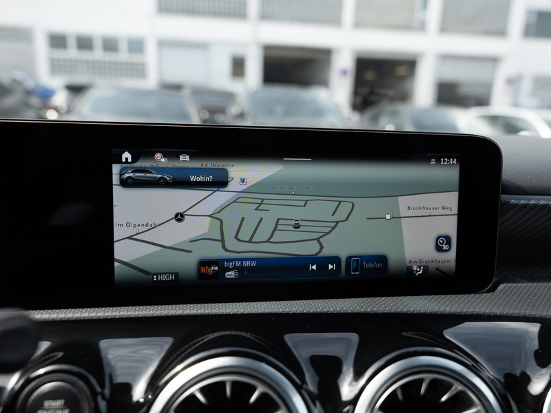 Lease wagen interieur