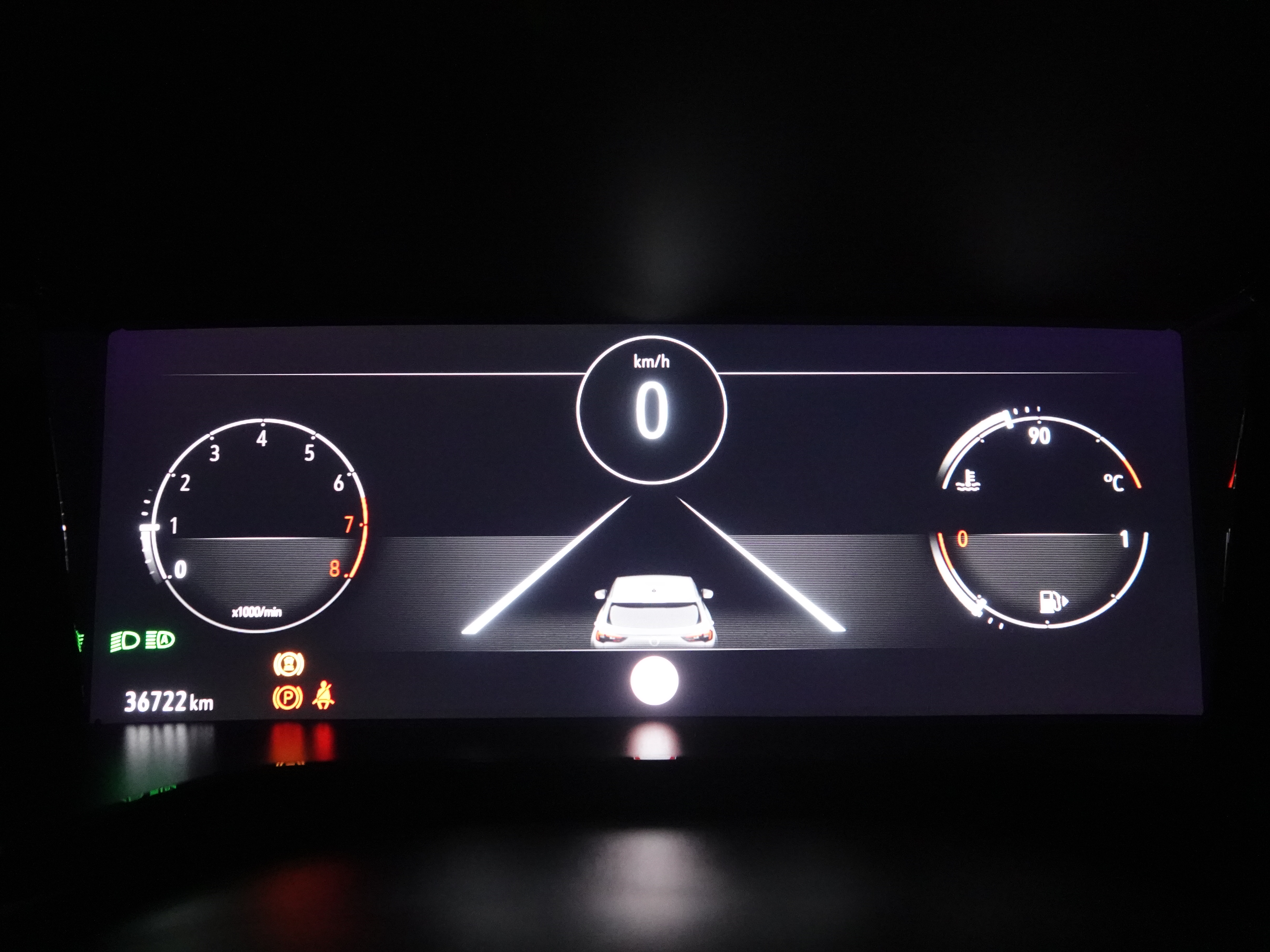 Lease wagen interieur