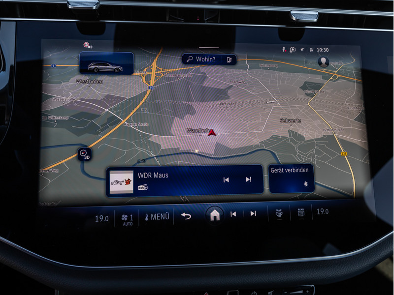 Lease wagen interieur