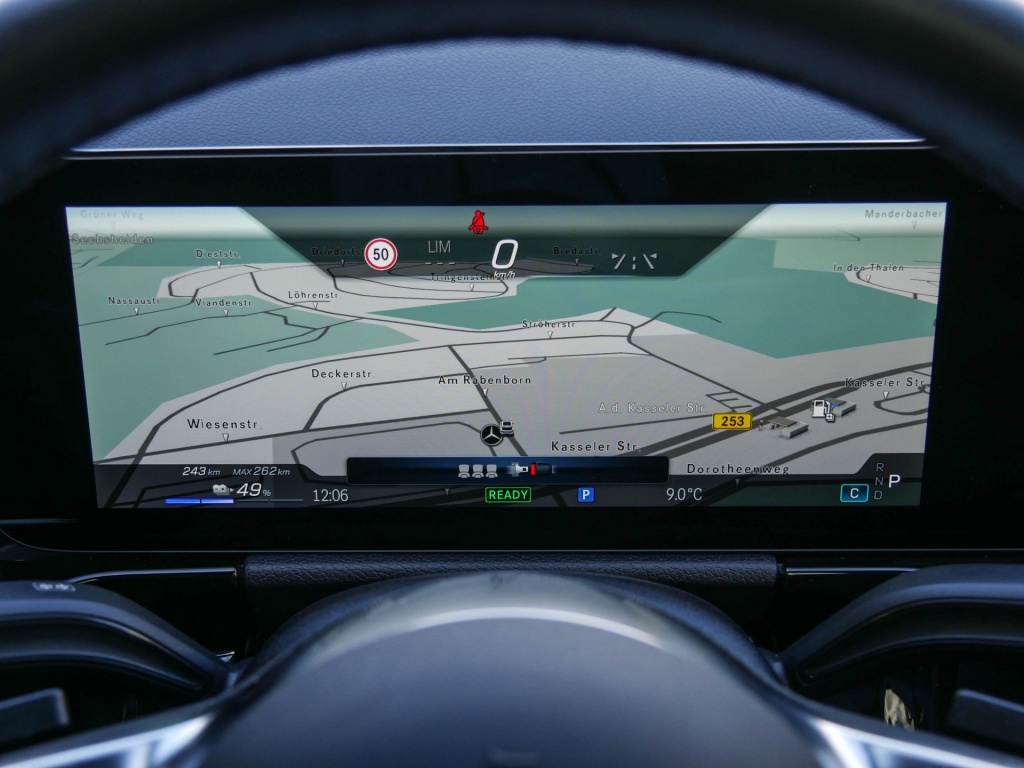 Lease wagen interieur