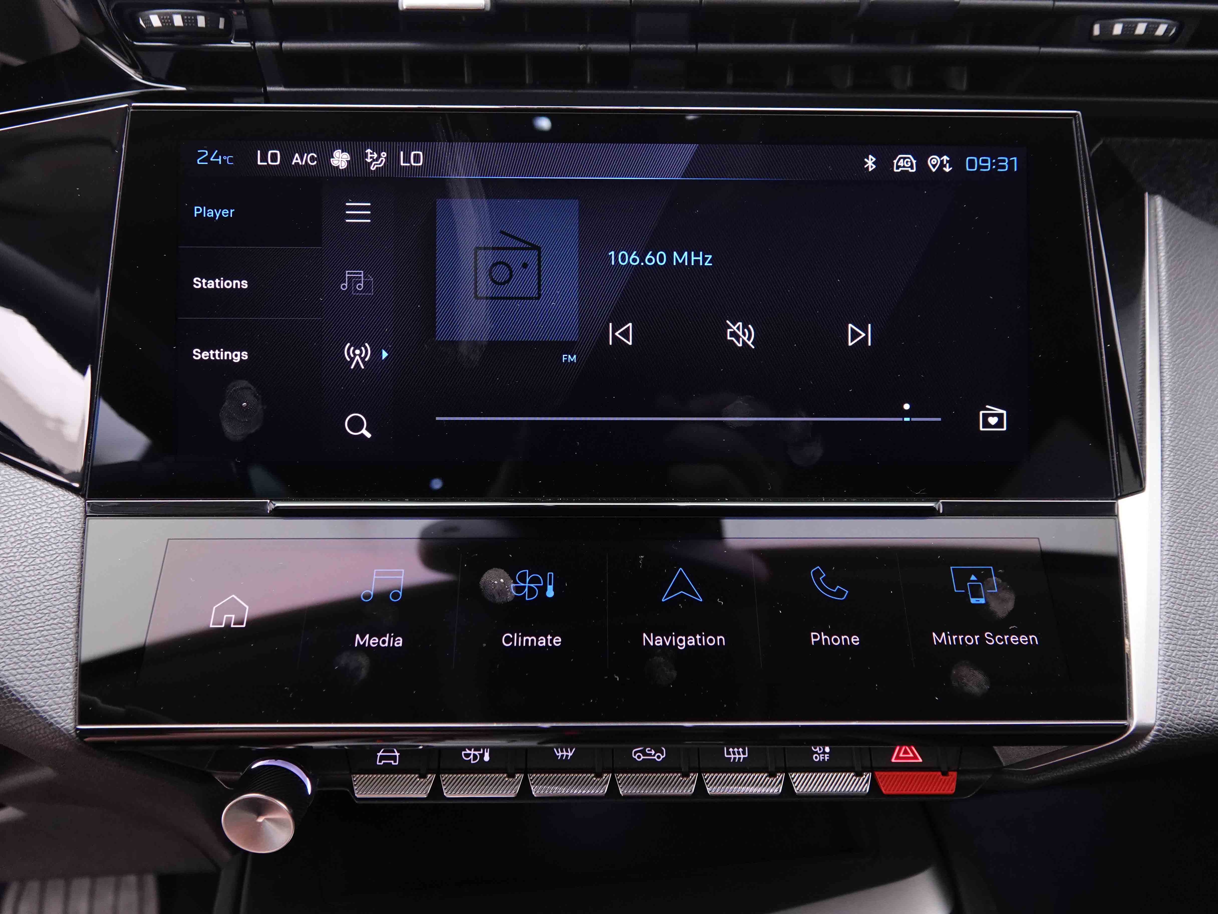 Véhicule de leasing intérieure