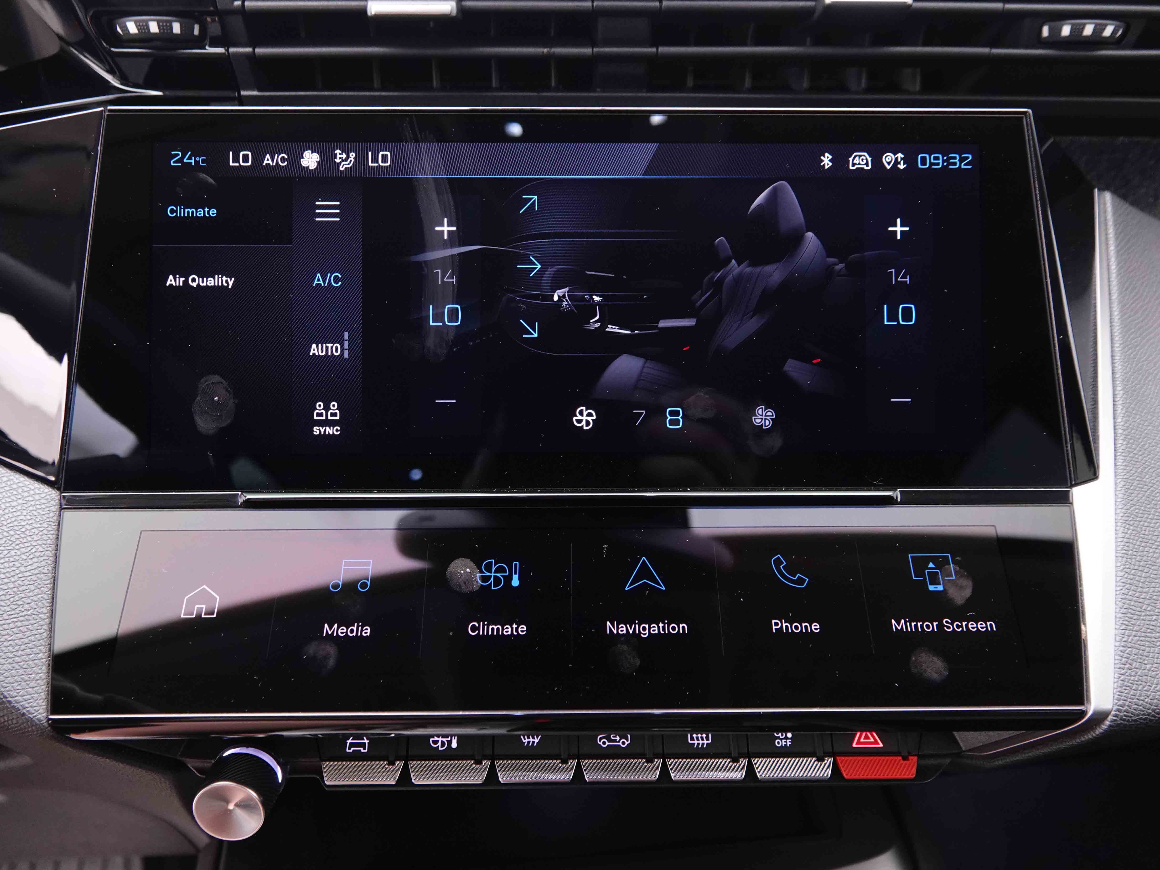 Véhicule de leasing intérieure