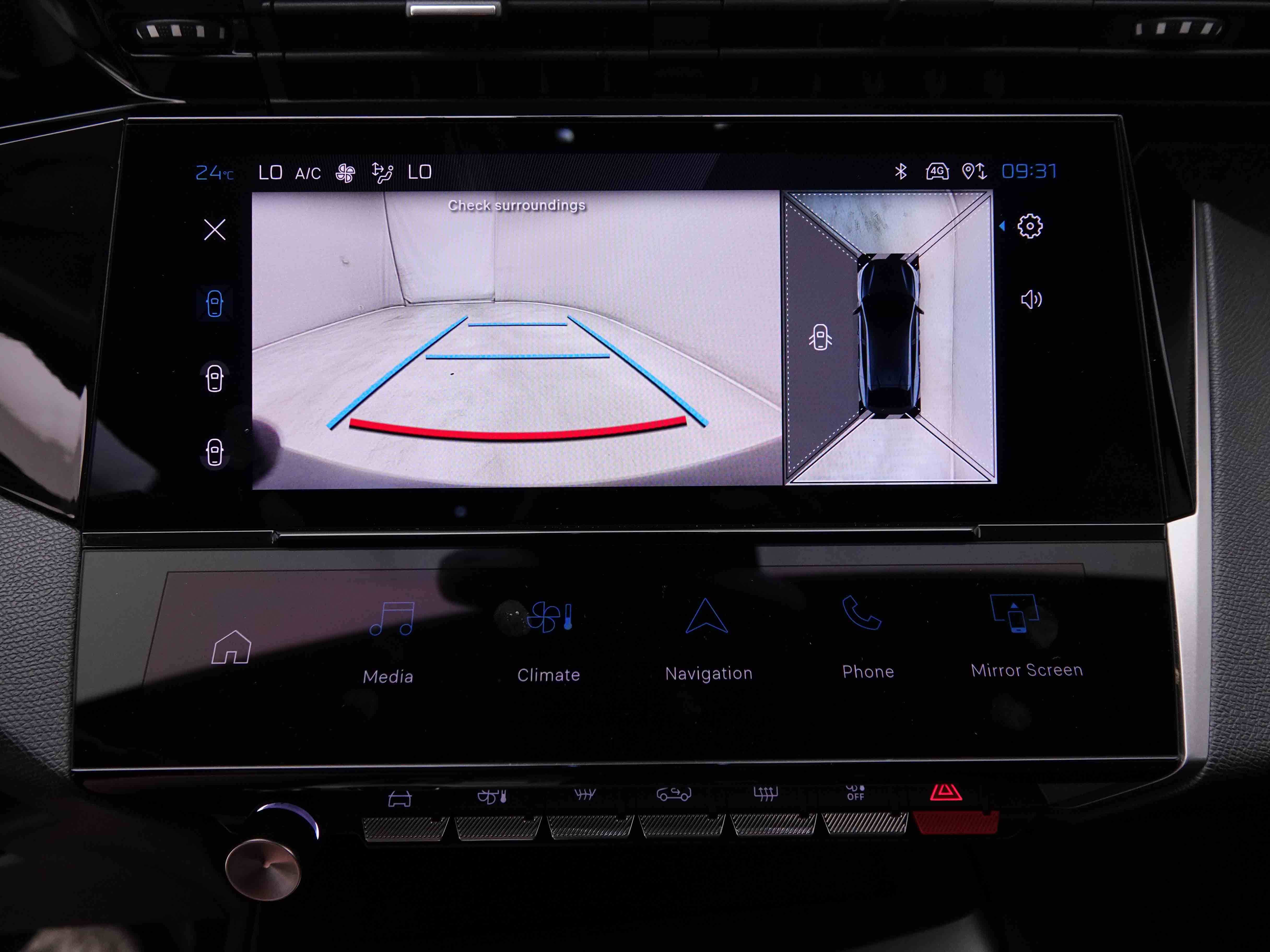 Véhicule de leasing intérieure