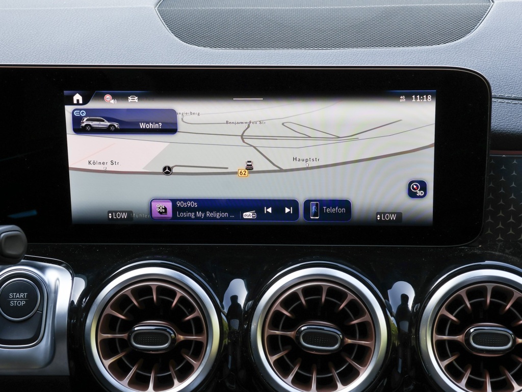 Lease wagen interieur