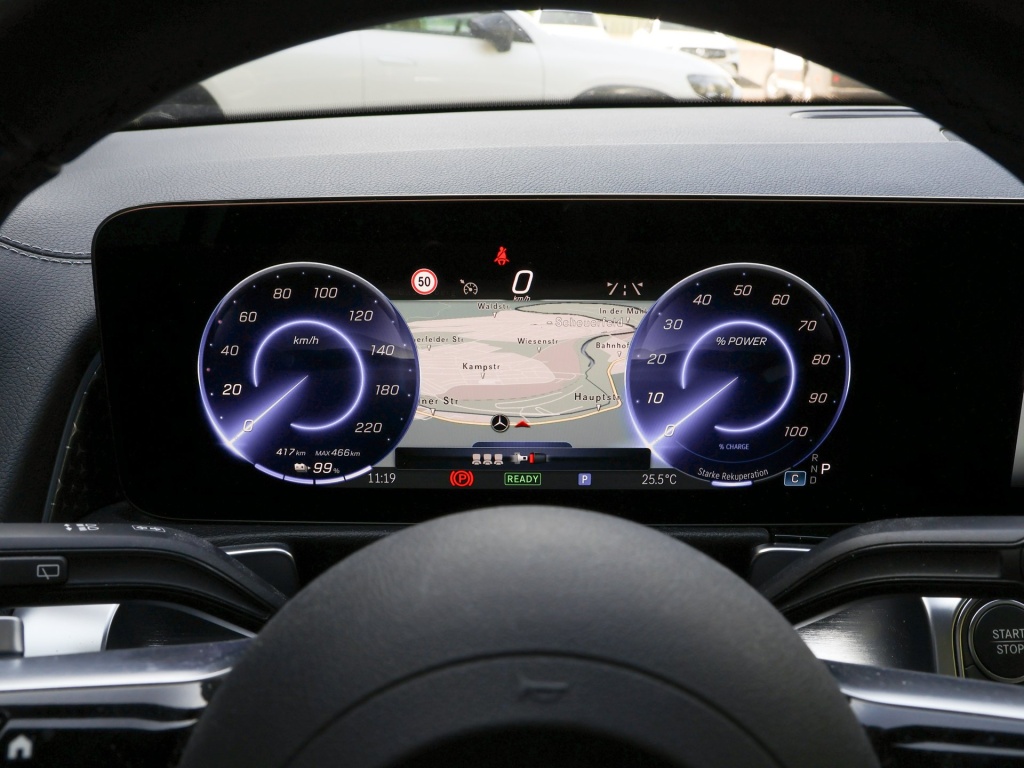 Lease wagen interieur