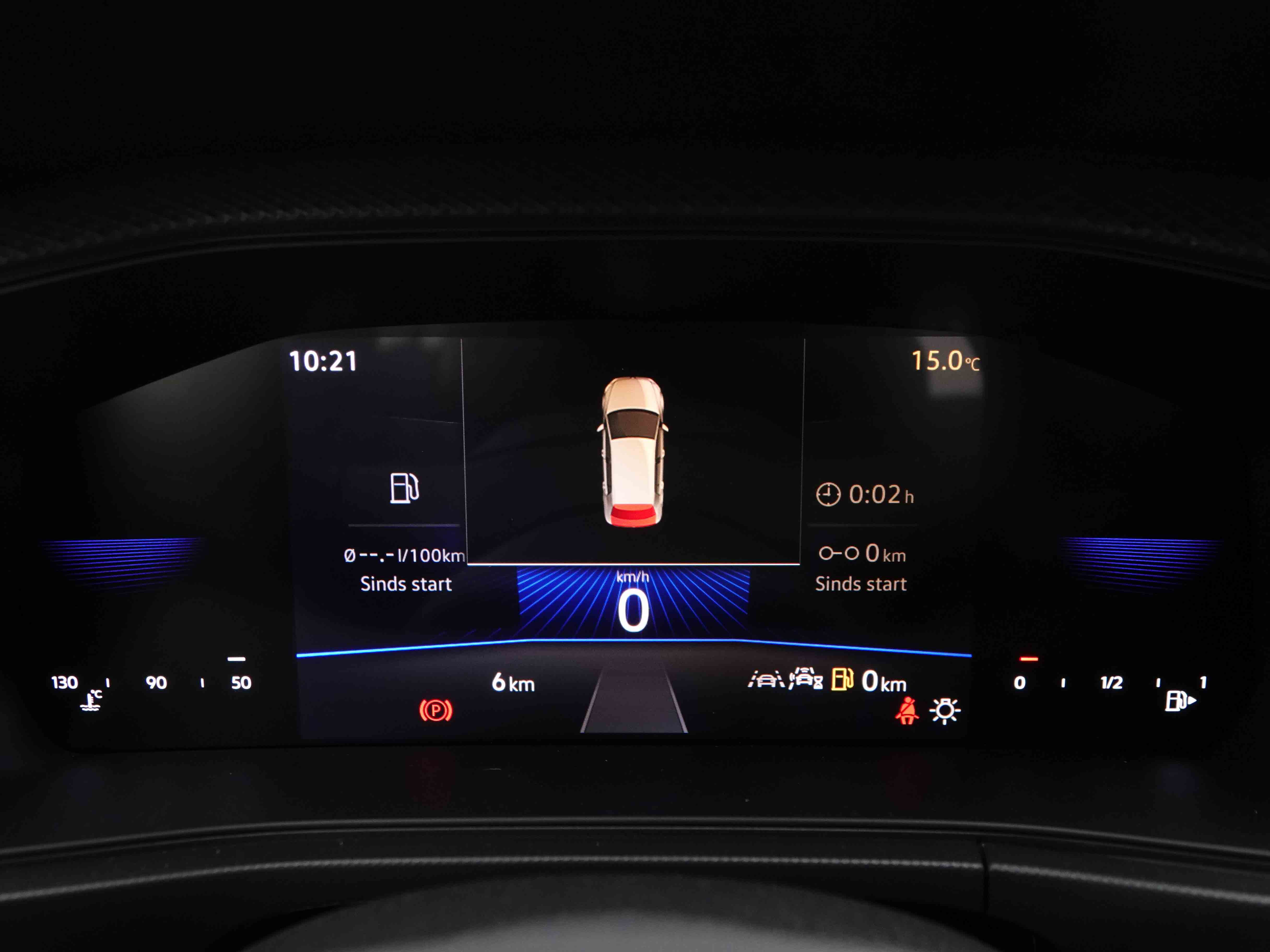 Lease wagen interieur