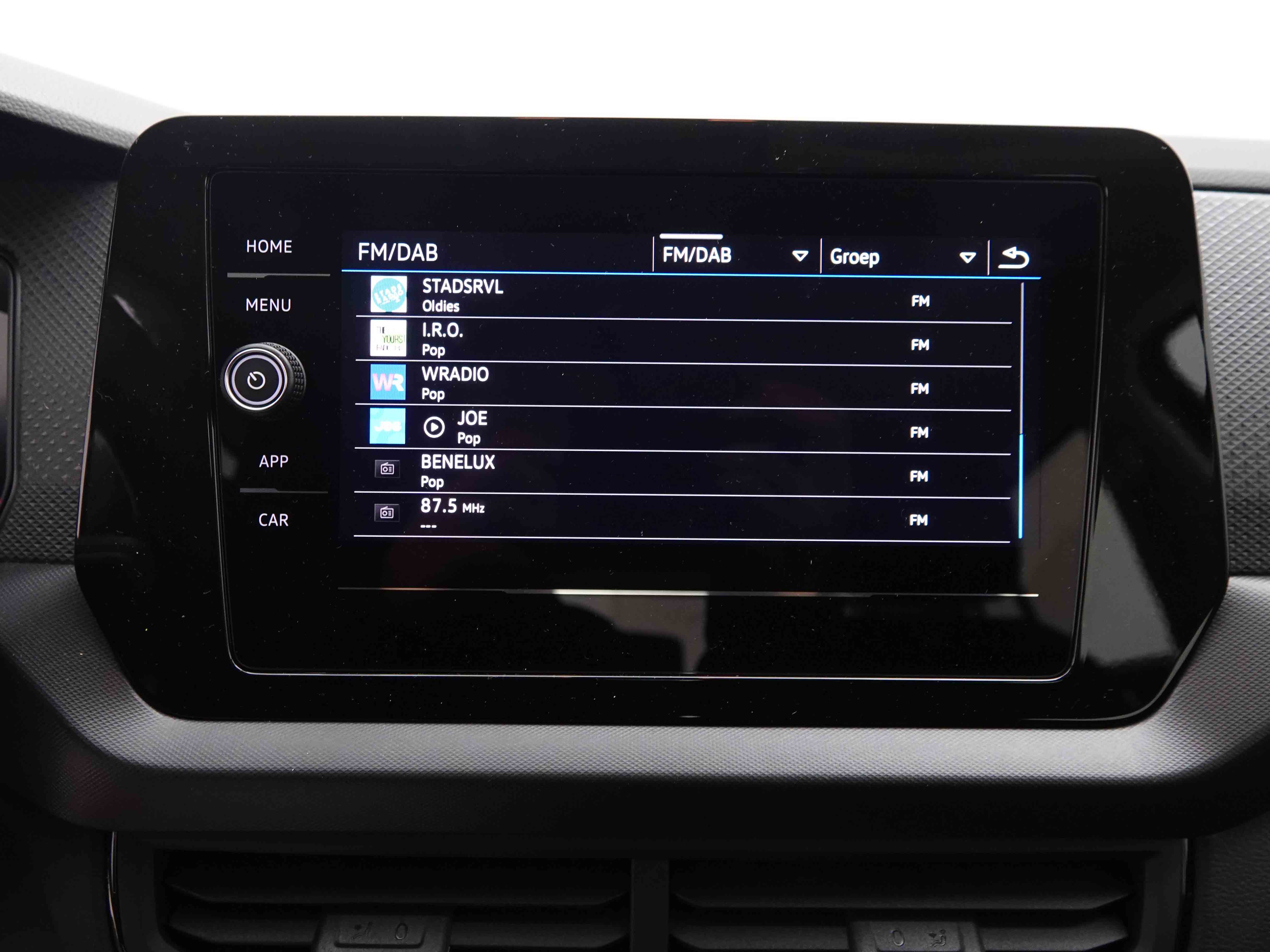 Lease wagen interieur