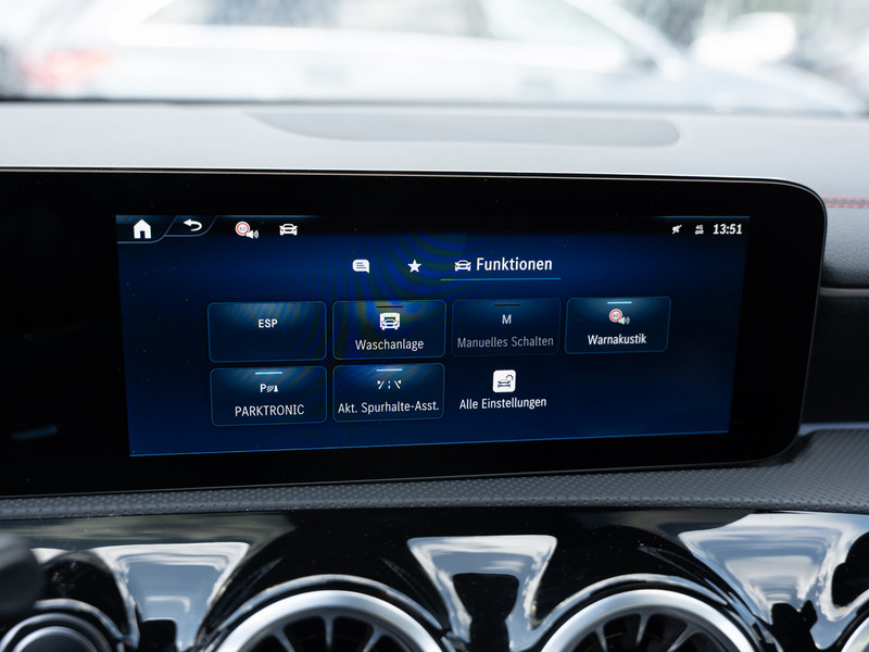 Lease wagen interieur