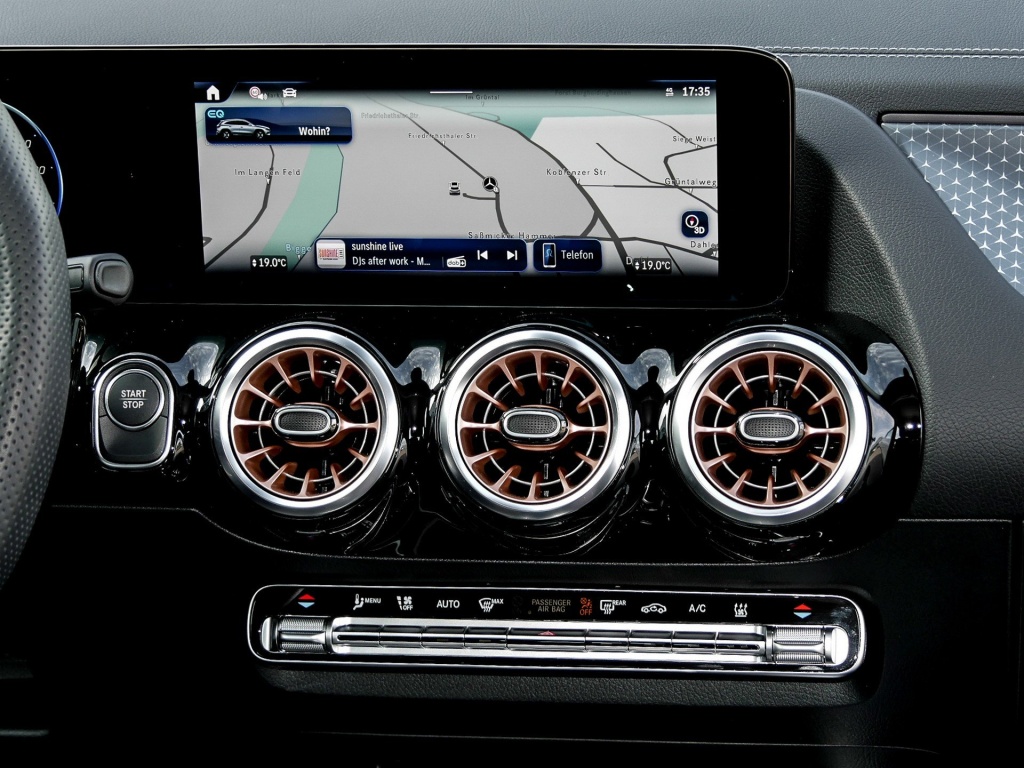 Lease wagen interieur