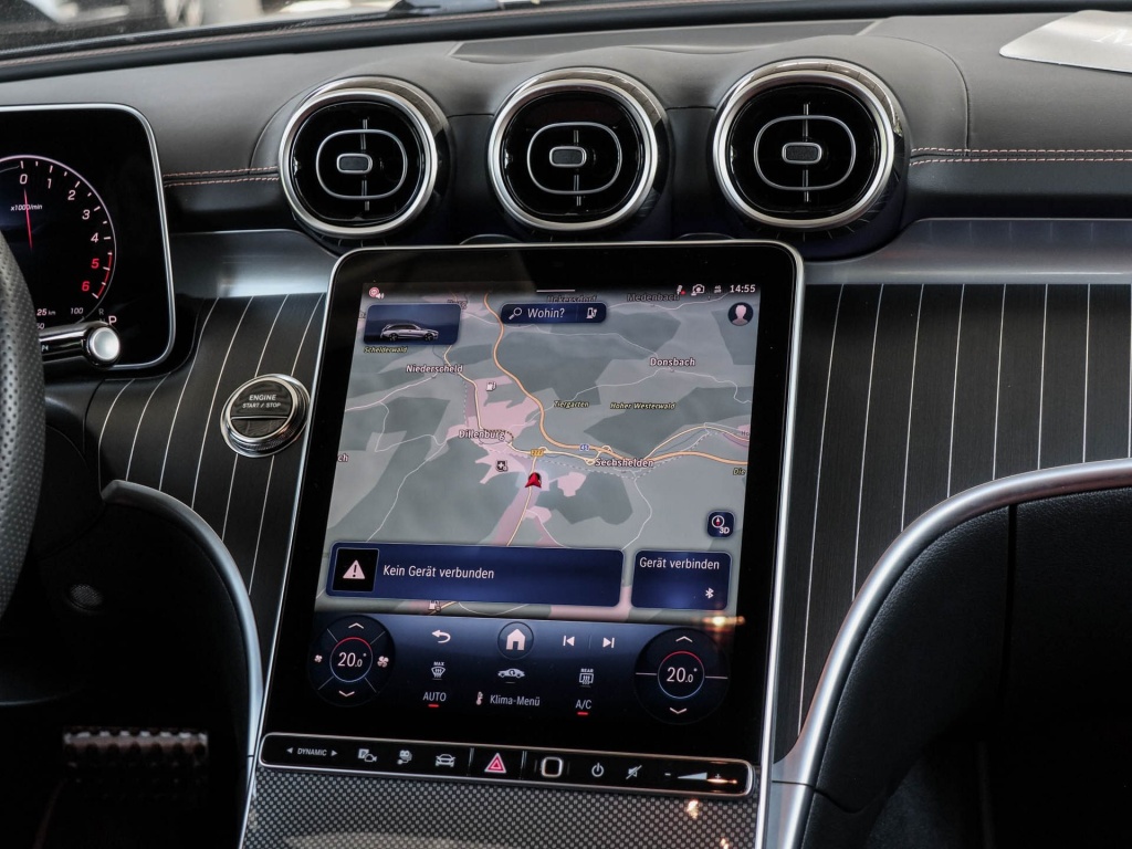 Lease wagen interieur