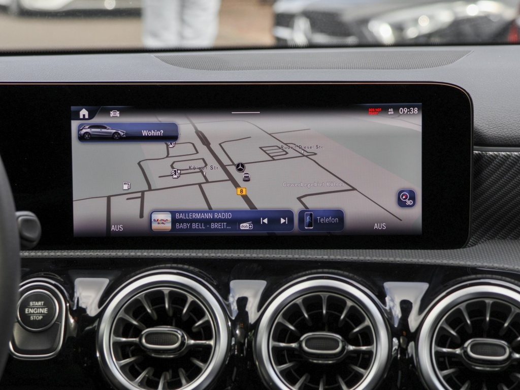 Lease wagen interieur