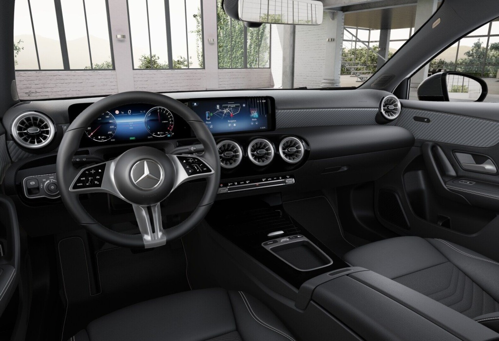 Lease wagen interieur