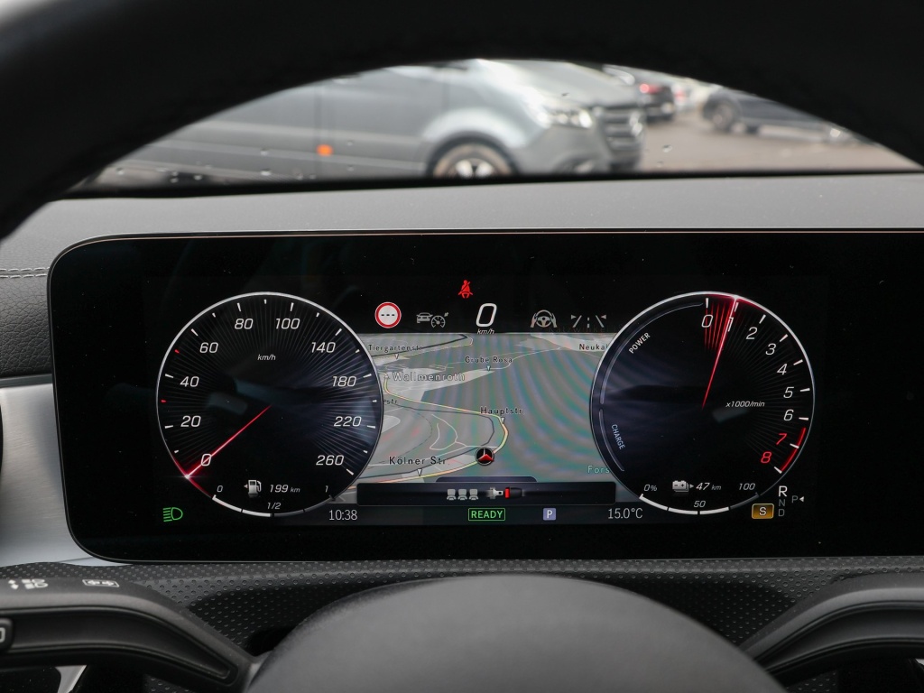 Lease wagen interieur