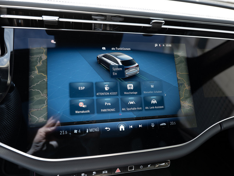 Lease wagen interieur