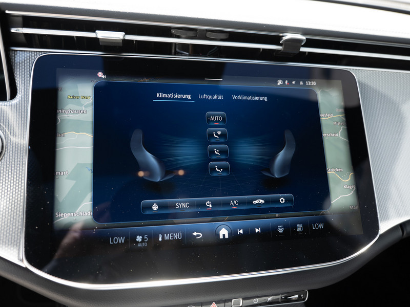 Lease wagen interieur