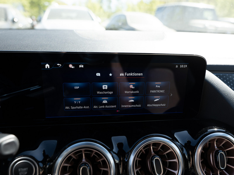 Lease wagen interieur