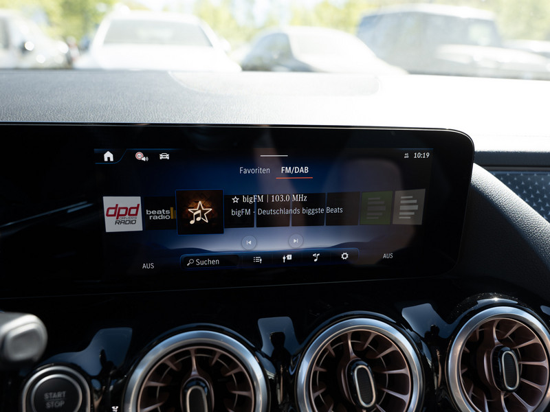 Lease wagen interieur
