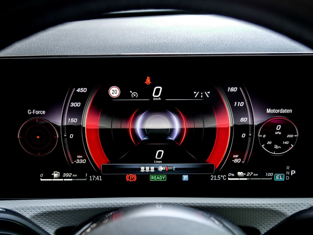 Lease wagen interieur