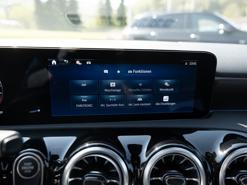 Lease wagen interieur