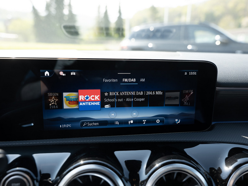 Lease wagen interieur