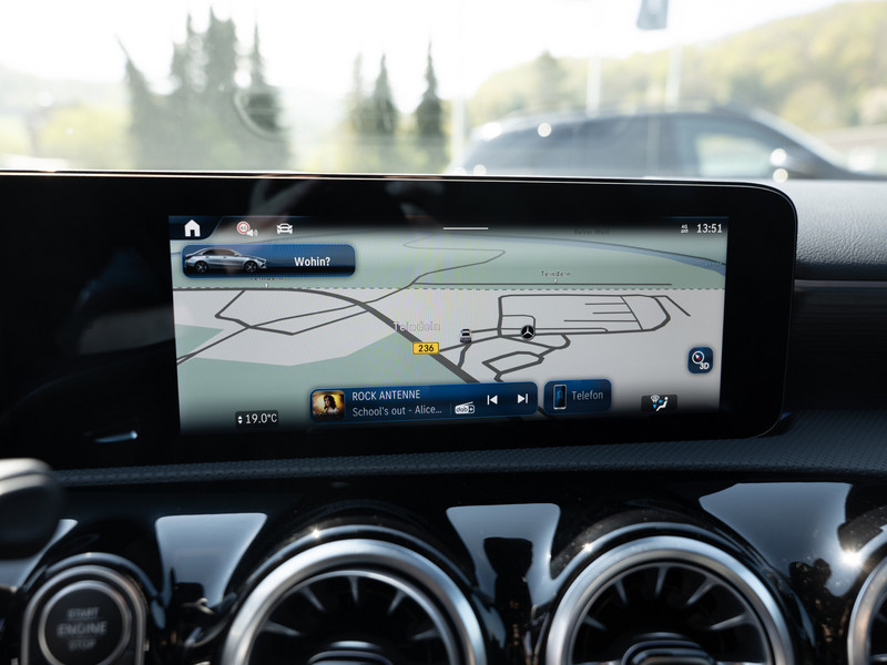 Lease wagen interieur