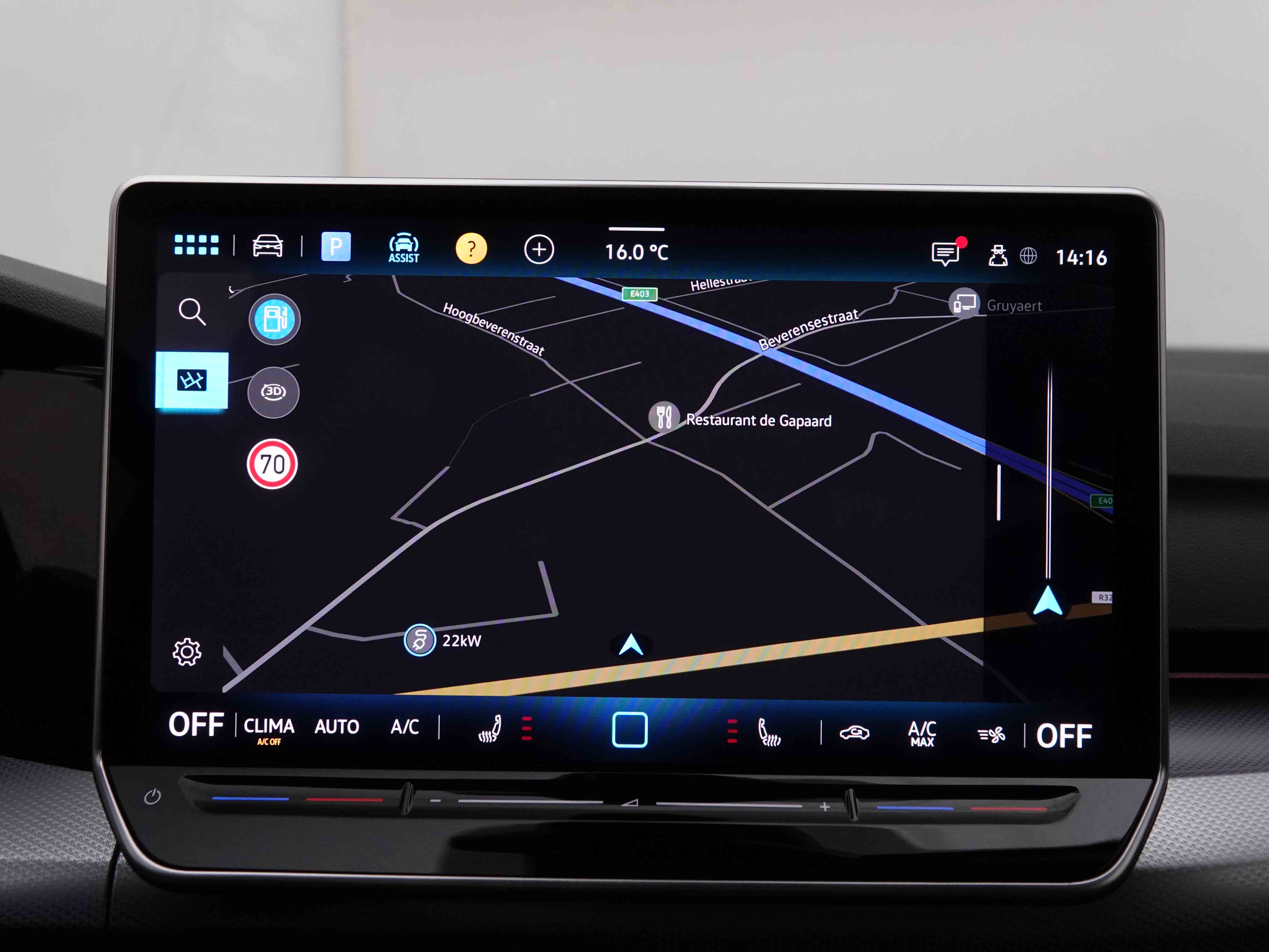 Véhicule de leasing intérieure
