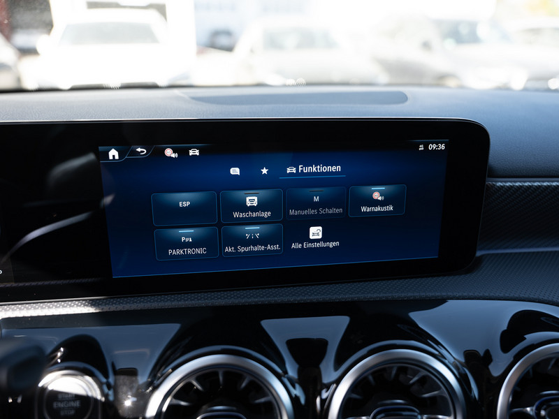 Lease wagen interieur