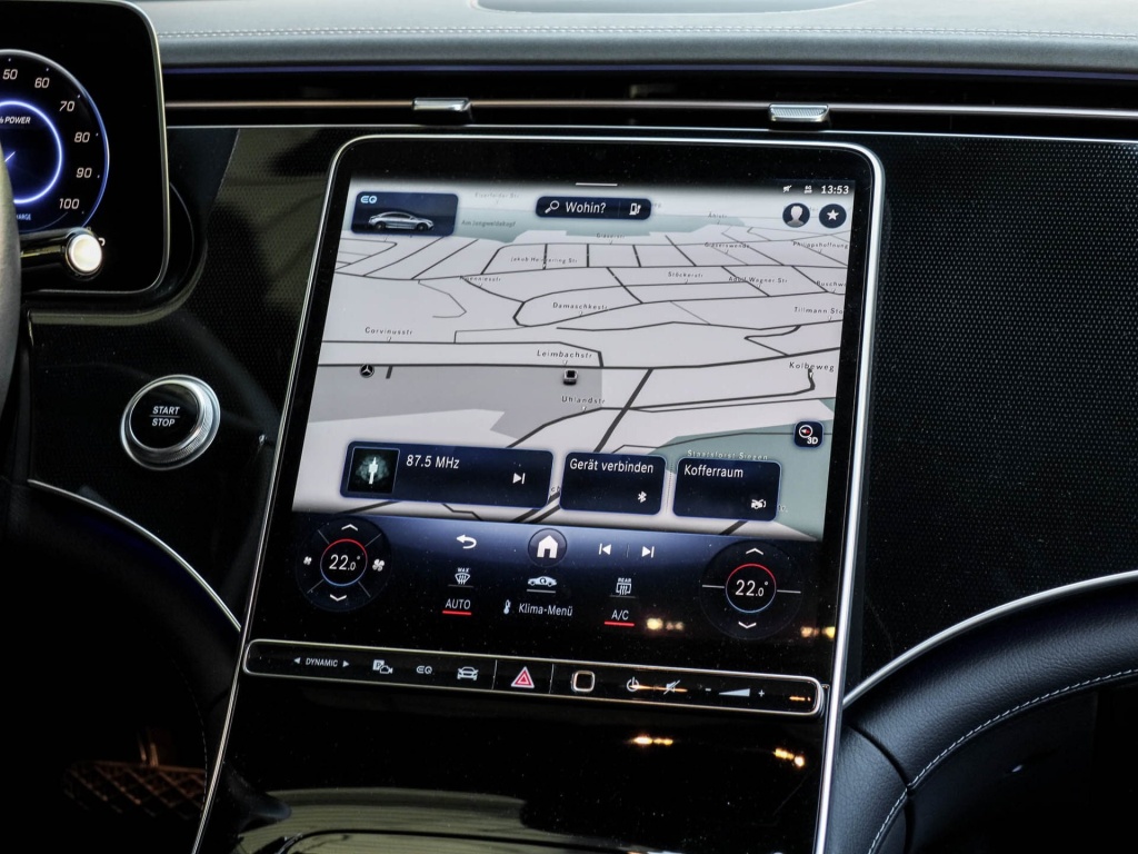 Lease wagen interieur