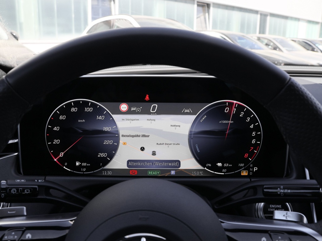 Lease wagen interieur