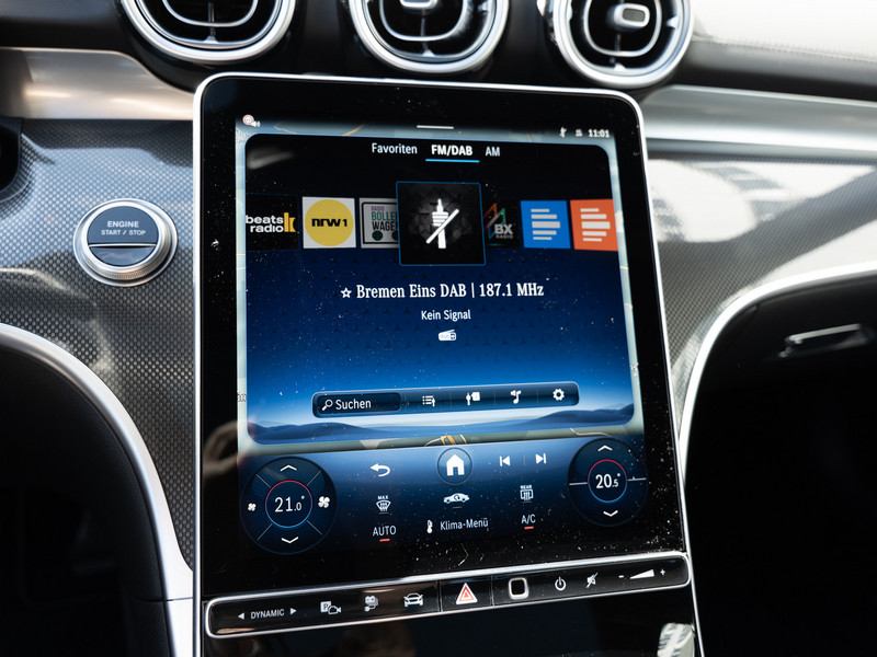 Lease wagen interieur