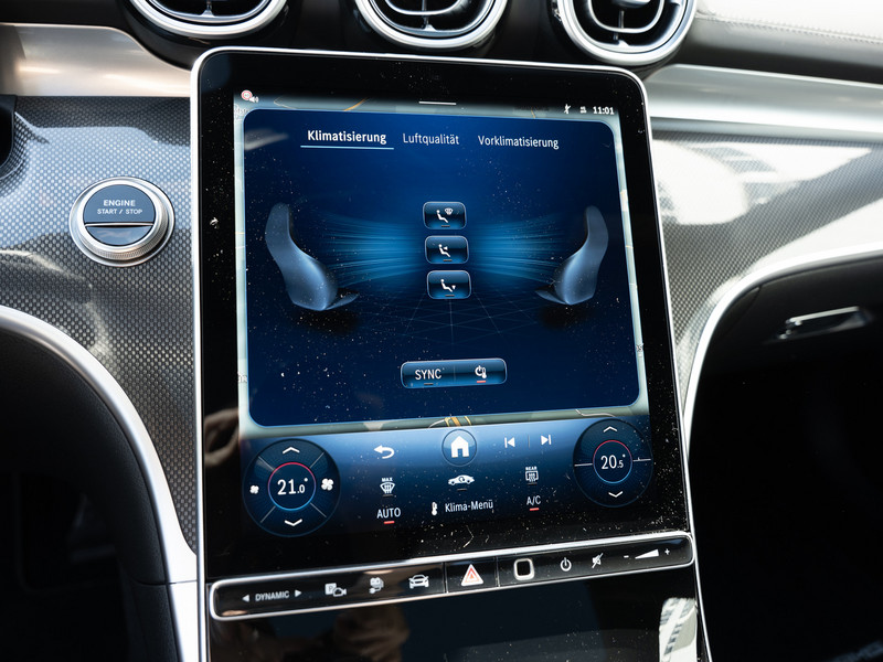 Lease wagen interieur